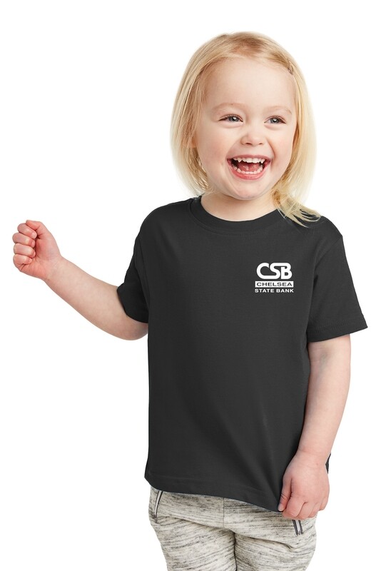 Toddler Fine Jersey Tee-Royal, Black, Heather Grey