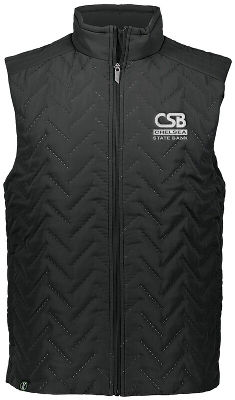 Repreve Eco Vest -Black/Dk Grey/White