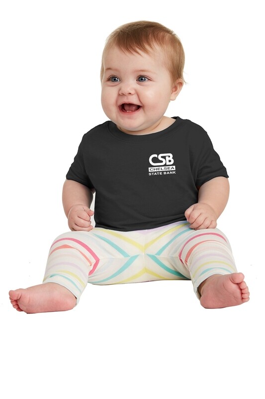 Infant Fine Jersey Tee-Royal, Black, Heather Grey