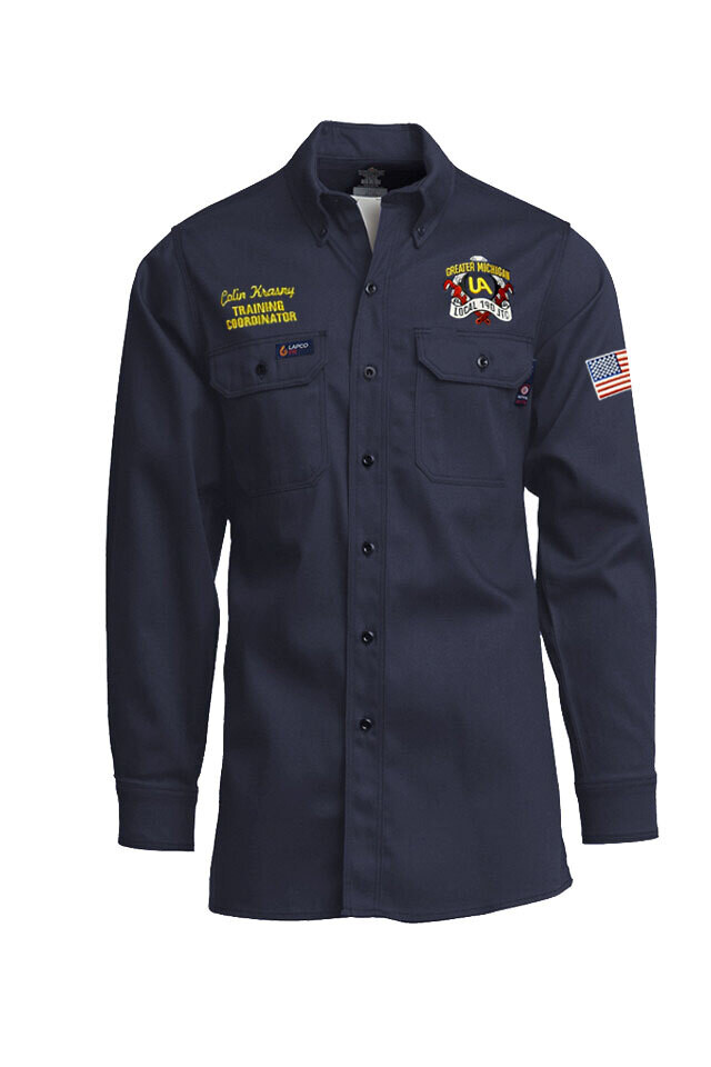 LAPCO FR uniform shirt - Navy
