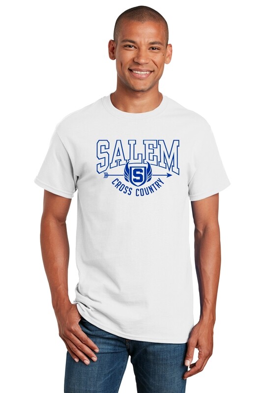 Unisex Basic Cotton Tee - Royal, White