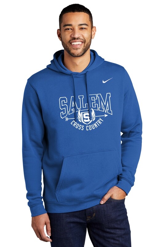 Nike Club Fleece Hoodie - Royal, White