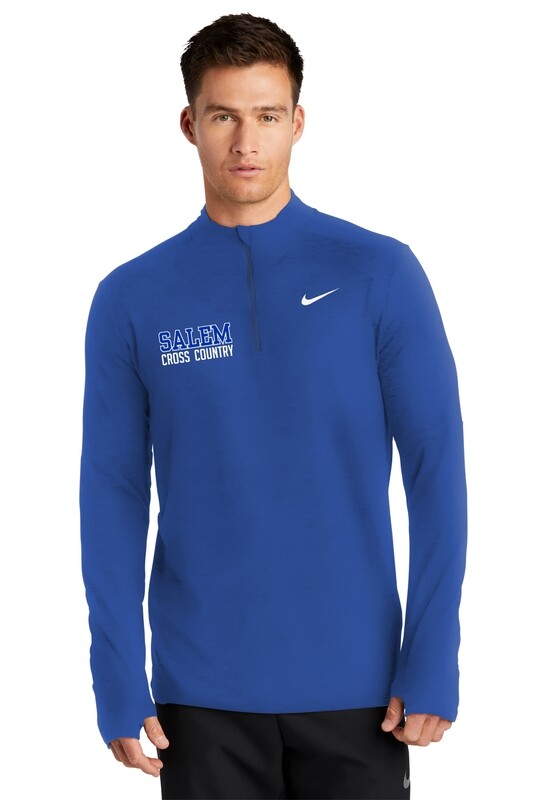 Nike Dri-FIT Element 1/2-Zip Pullover - Royal, Heather Royal