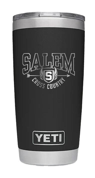 YETI Black Stainless Steel Tumbler - 20 or 30 oz