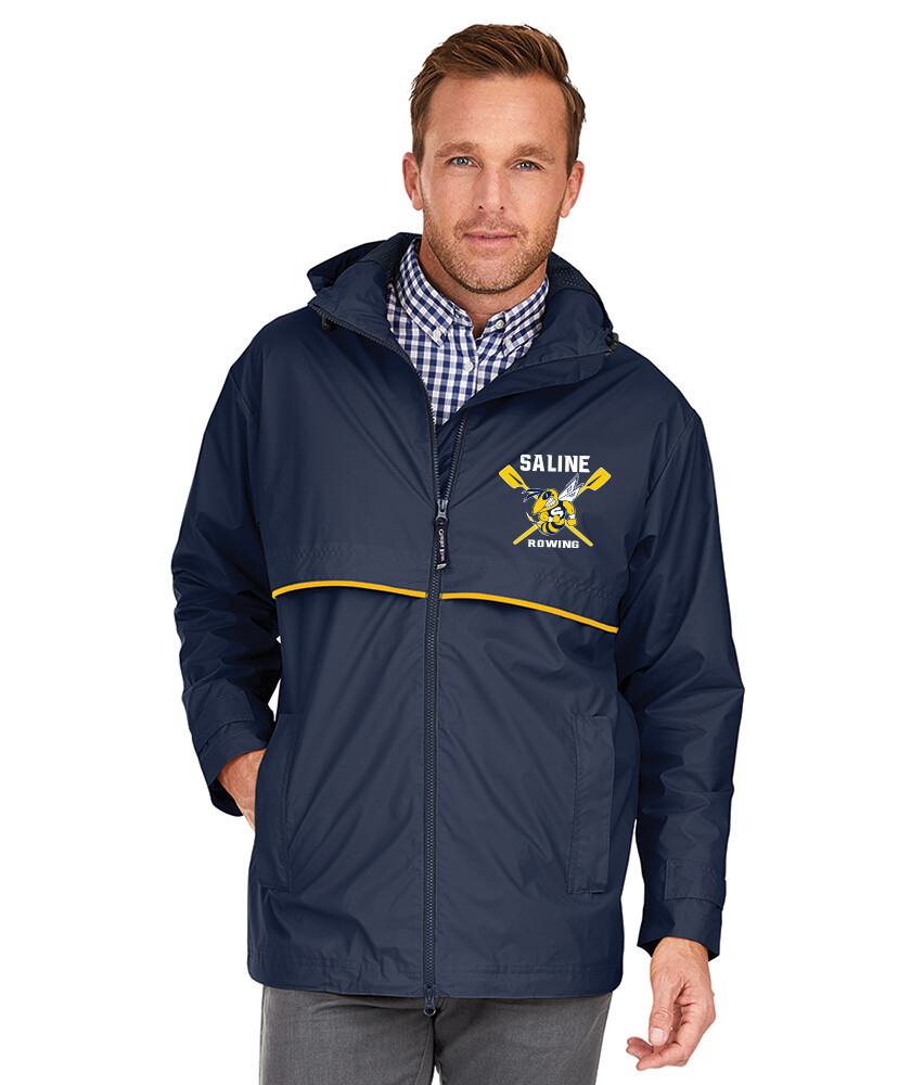Charles River Rain Jacket- Navy