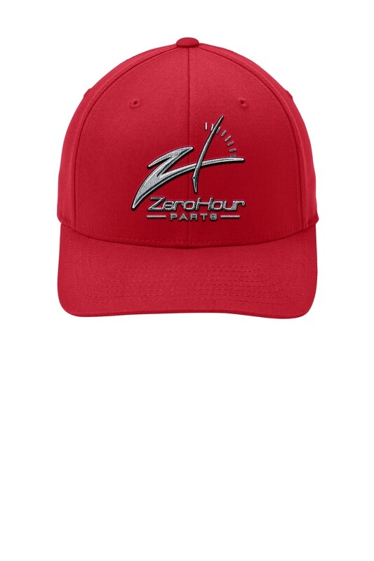 Cotton Twill Cap - Red/Black/White/Grey
