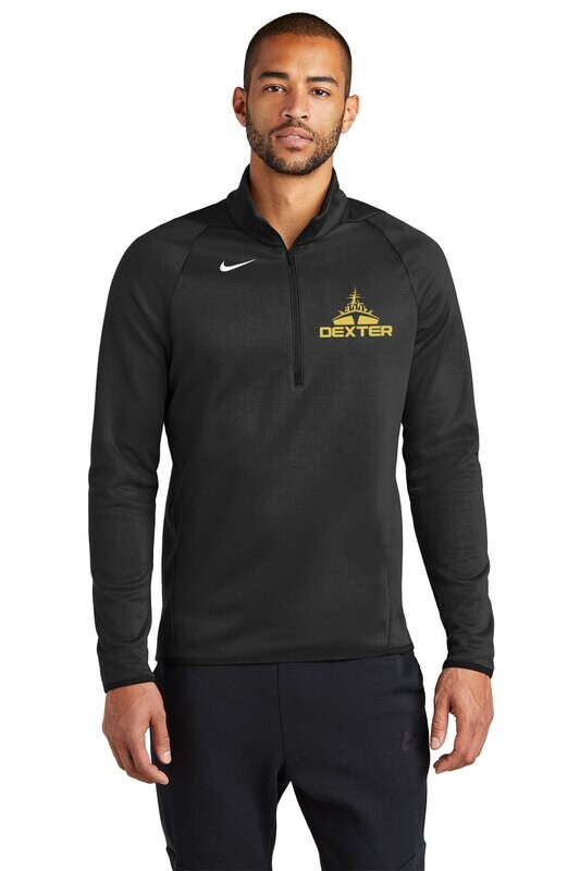Nike Dri Fit 1/4 Zip Pullover- Black