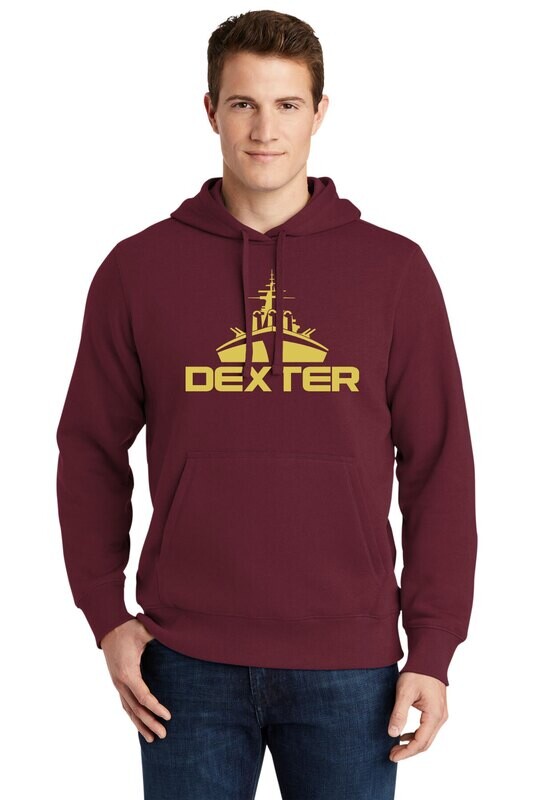 Sport Tek Cotton Sweatshirt- Black or Maroon