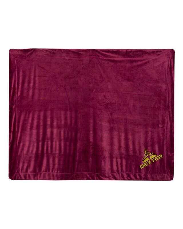 Sherpa Blanket-Maroon or Buffalo Black