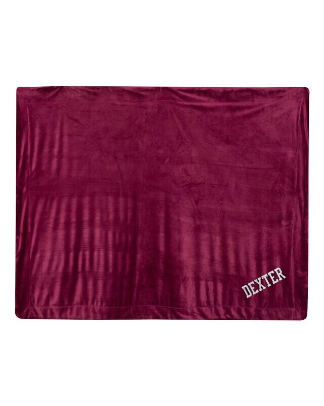 Sherpa Blanket-Maroon or Buffalo Black