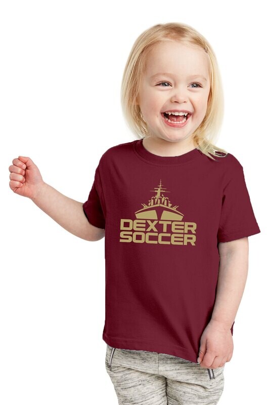 Rabbit Skins Toddler Tee: Maroon or Black