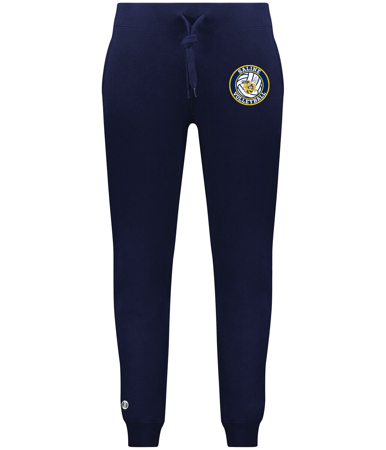 Women's Fleece Jogger - Navy/Heather Grey