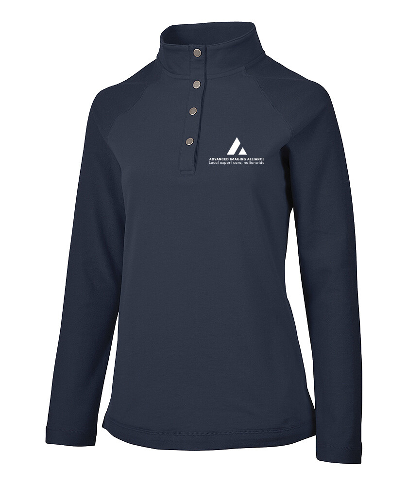 Women&#39;s Fallmouth Pullover- Navy/ Gray