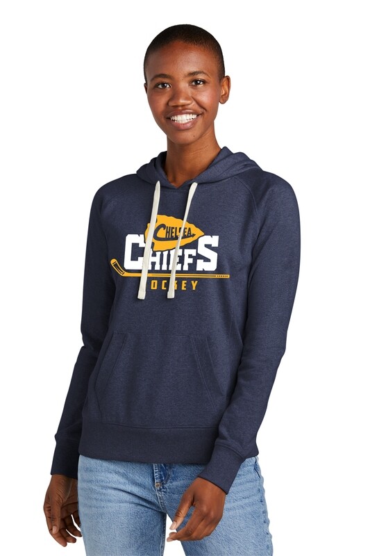 Women's Fleece Hoodie-Navy