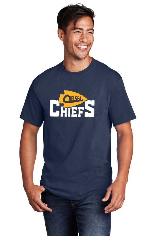 Unisex Core Cotton Tee -Navy