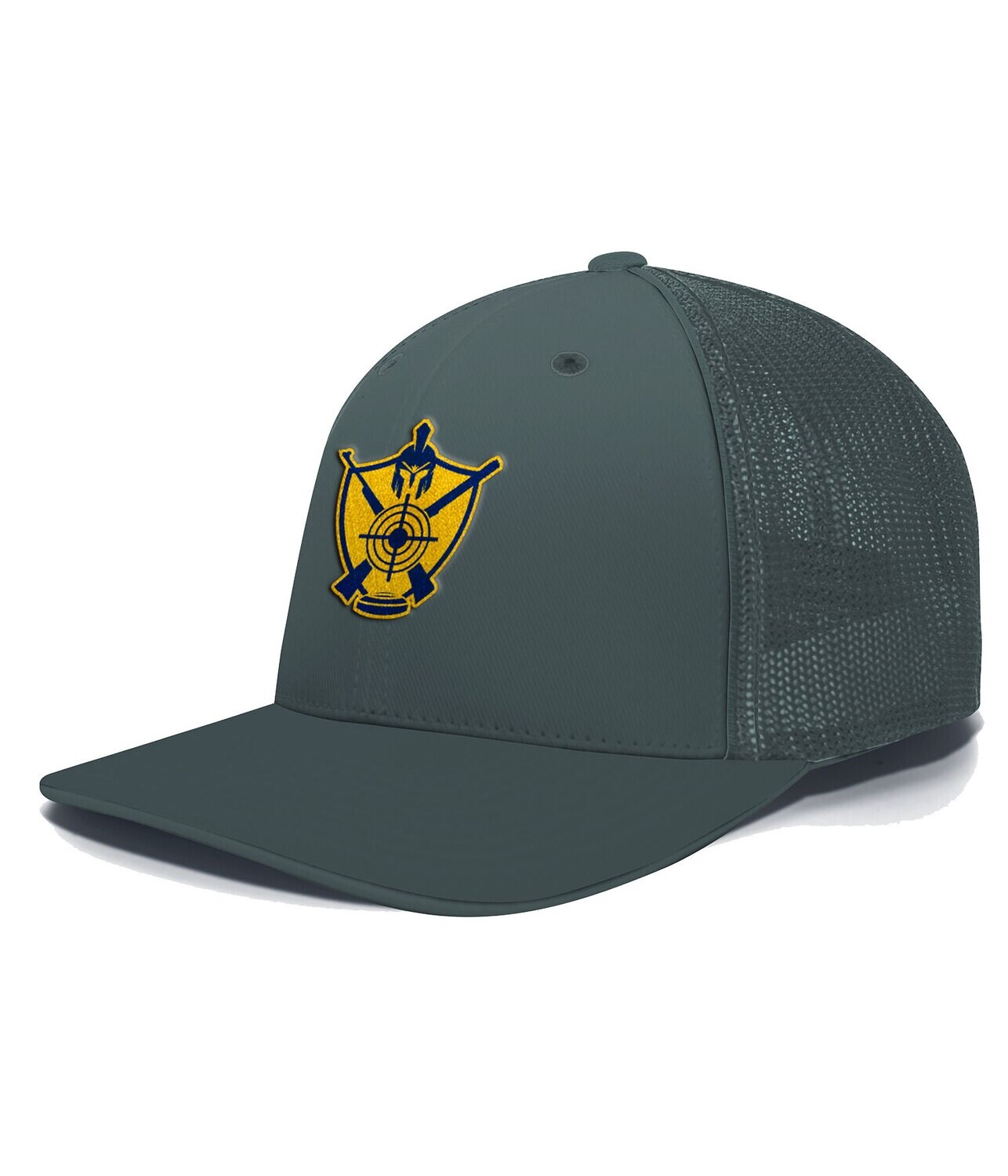 Trucker Flexfit Cap- Graphite, Gold/White/Navy, Graphite/White/Graphite, Navy, Navy/Graphite/Graphite