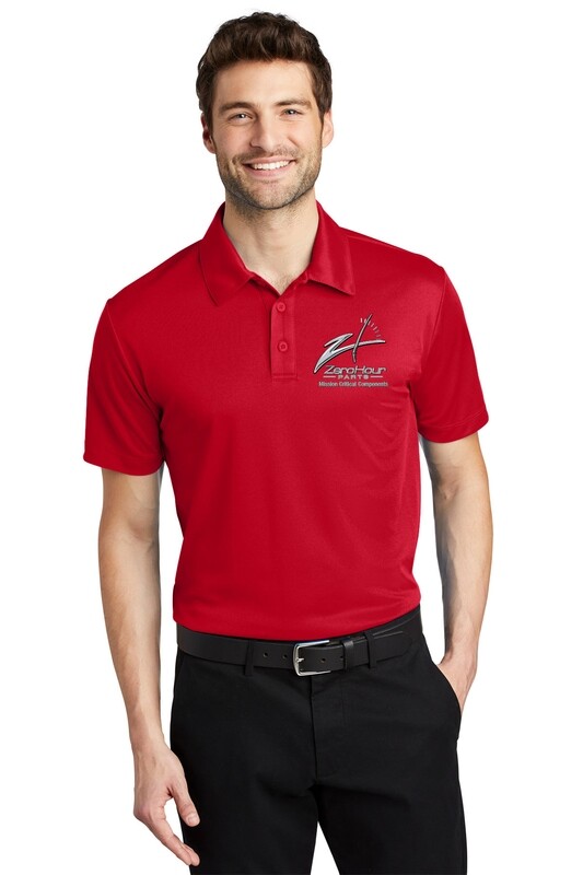 Men's Silk Touch Short Sleeve Performance Polo - Red/Black/White/Grey