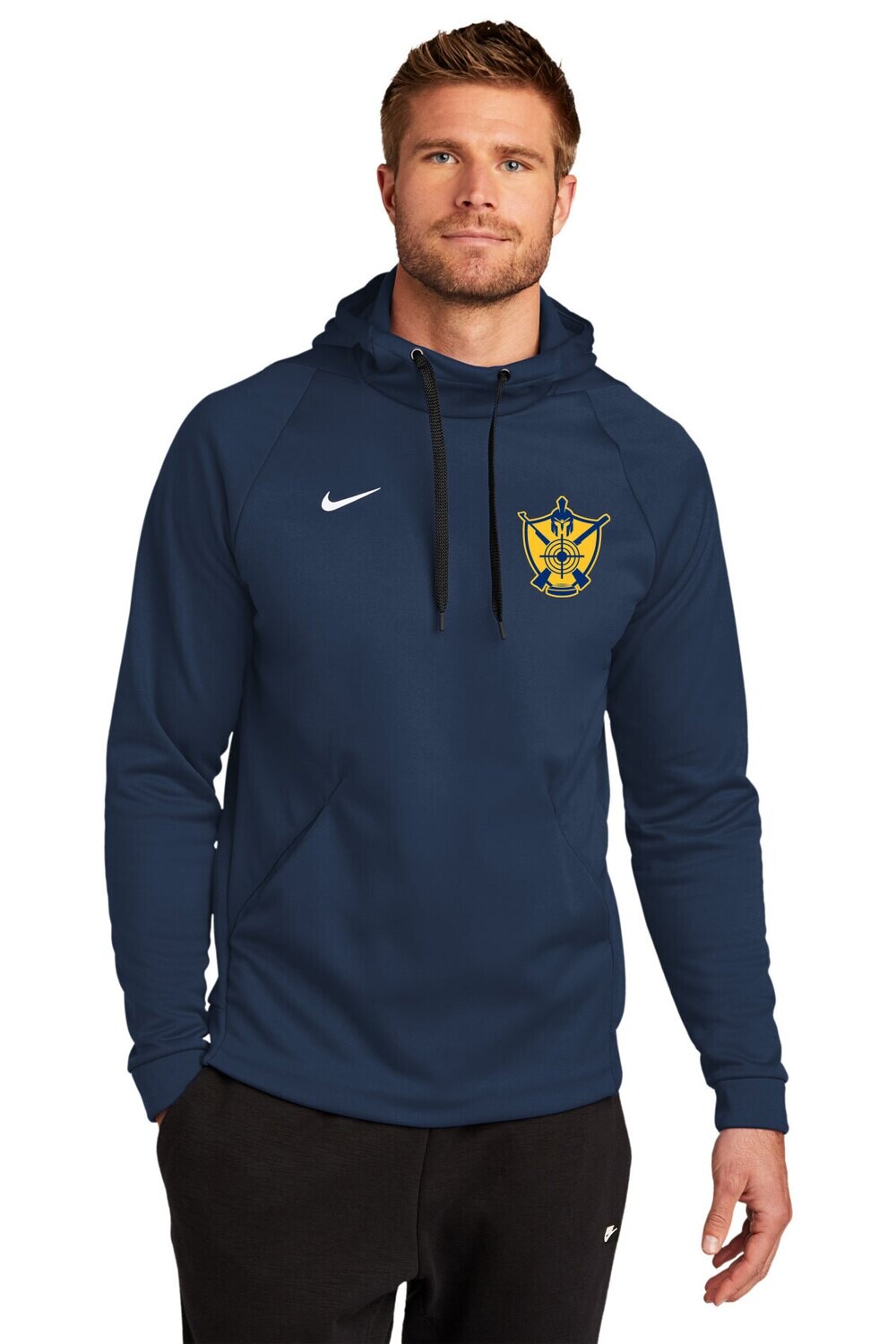 Nike Therma-FIT Fleece Hoodie - Navy Nike Therma-FIT Fleece Hoodie - Navy