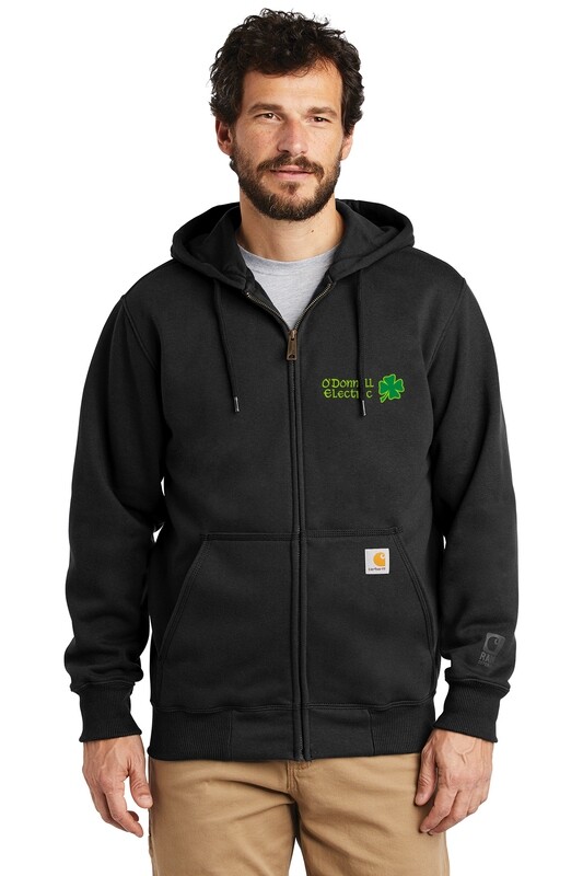 Carhartt Rain Defender Heavyweight Hooded Zip (Embroidered)- Black, Navy, Carbon Heather