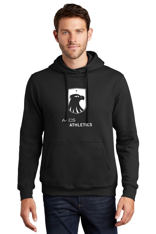 Fleece Pullover Hooded Sweatshirt (Youth Sizes Available)- Black, Grey, Royal
