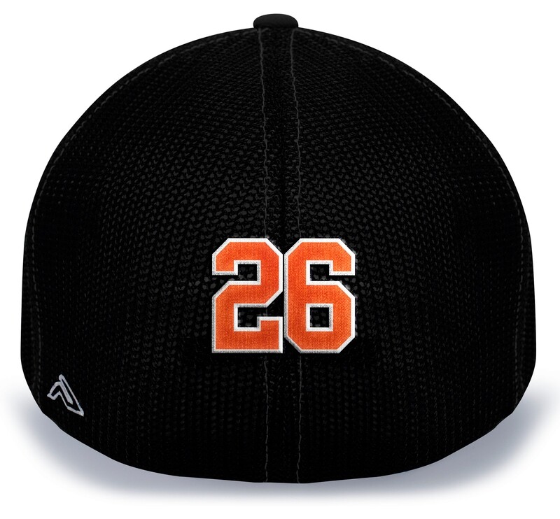 Trucker Mesh Ball Cap -Graphite/Black or Black/White