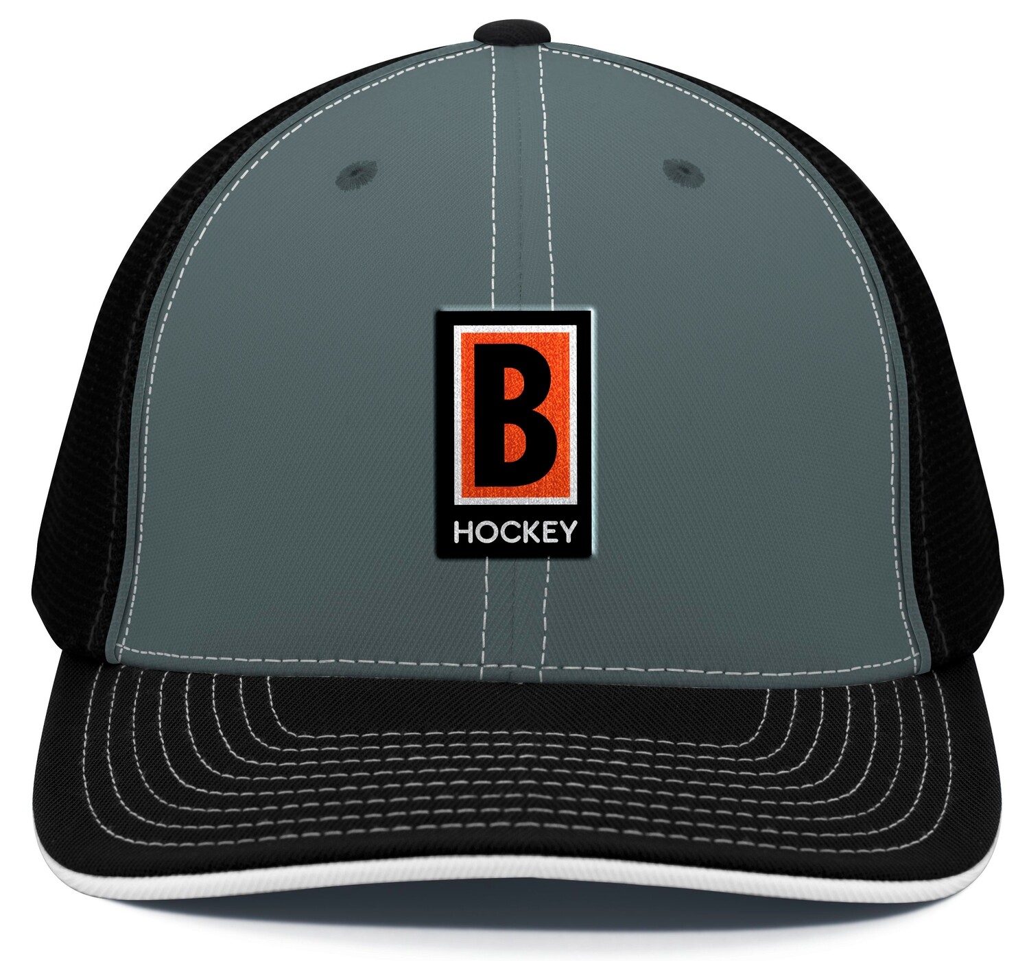 Trucker Mesh Ball Cap -Graphite/Black or Black/White Trucker Mesh Ball Cap -Graphite/Black or Black/White