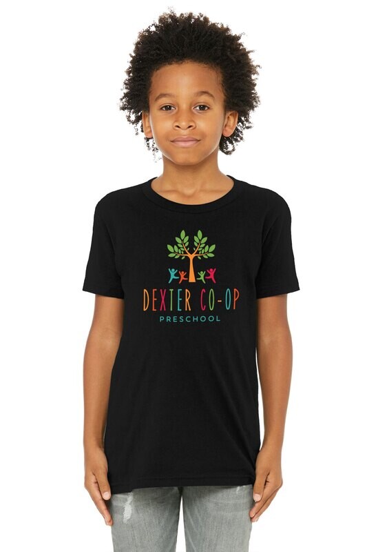 Youth Jersey Short Sleeve Tee - Black/ Navy