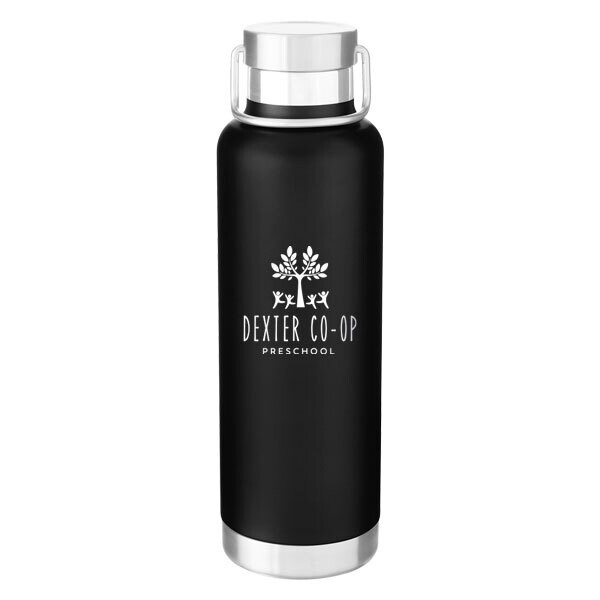 21 oz. & 24 oz. Stainless Steel Thermal Bottle -  Black
