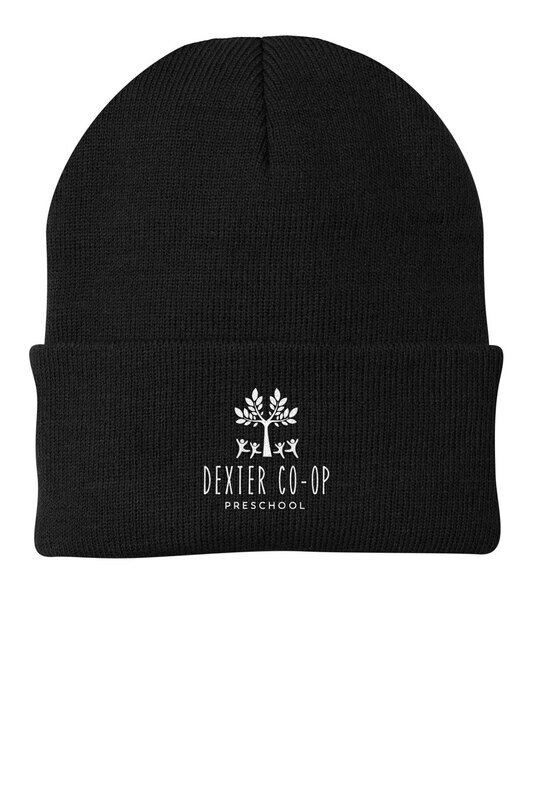 Knit Beanie (One Size Fits Most) - Navy/Black/ Grey