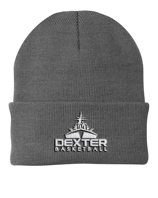 Knit Beanie- Black or Athletic Grey