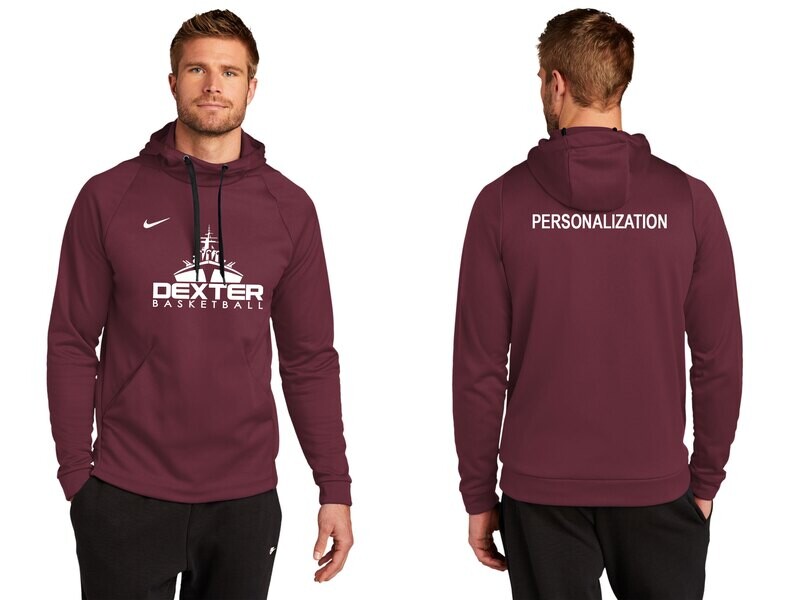 Nike Performance Fleece Hooded Sweatshirt -Black or Maroon