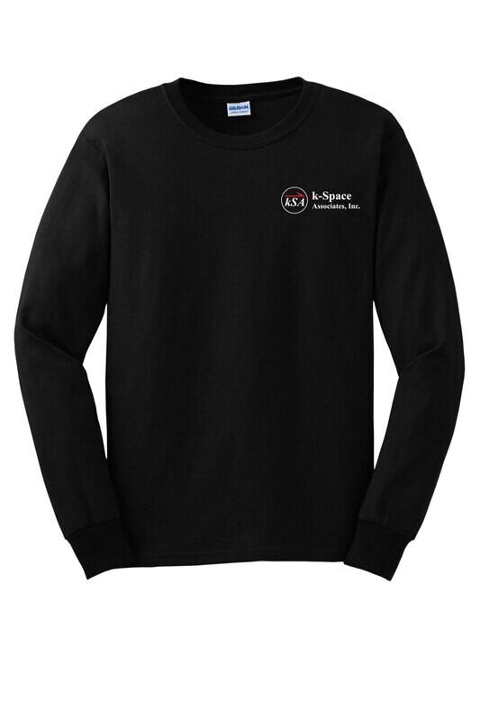 Long Sleeve Cotton Tee- Black/ Red/ Heather Grey