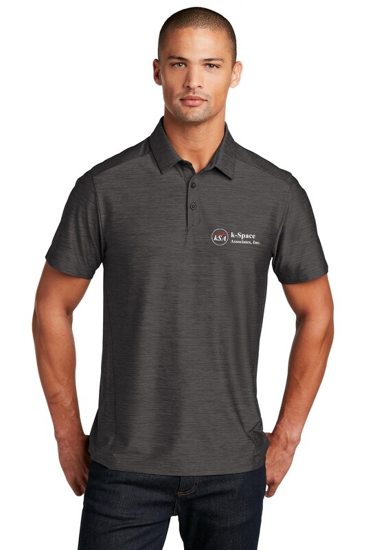 OGIO Slate Polo- Black, Grey