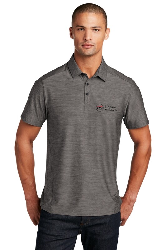 OGIO Slate Polo- Black, Grey