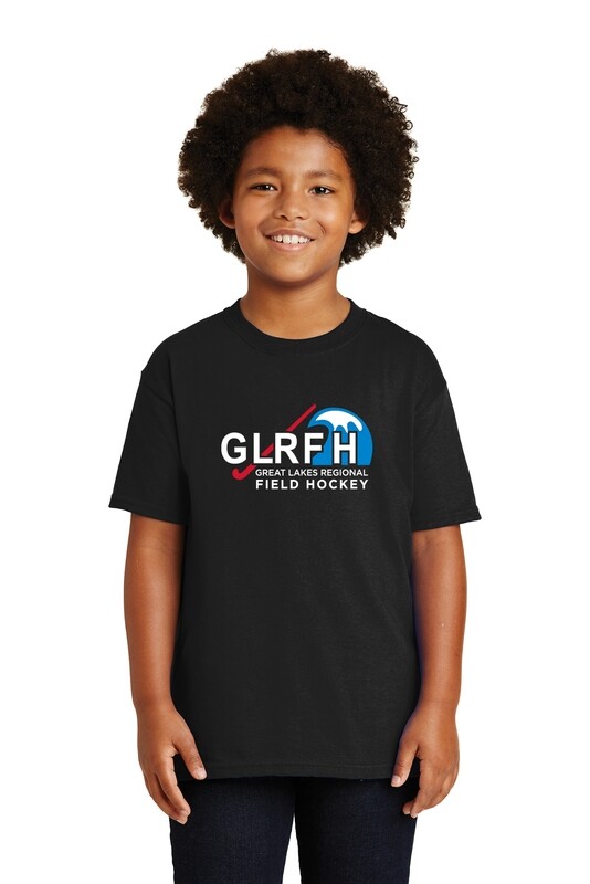 Youth Cotton T-Shirt: Black/Red/Royal/Sport Grey/ White