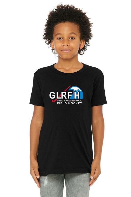 Youth Jersey Short Sleeve Tee - Black/ Red/ Royal/ Grey/ White