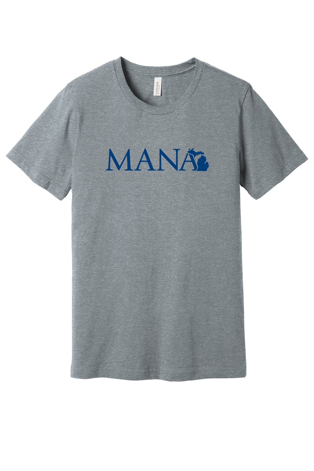 Adult Soft Cotton T-Shirt - Heathered Grey
