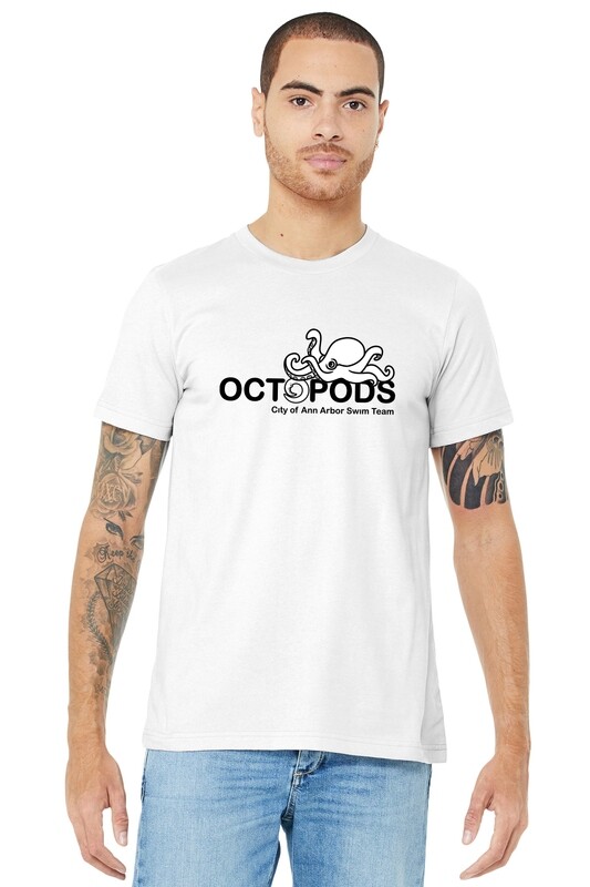 Adult Soft Cotton T-Shirt - White/Heather Grey/ Lilac/ Forest