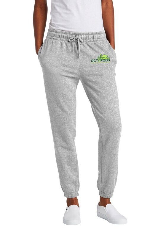 Women&#39;s Fleece Jogger-Light Heather Grey