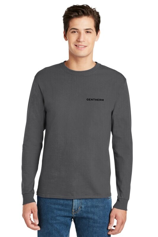 100% Cotton Long Sleeve T- Shirt- Black/ Grey/ White