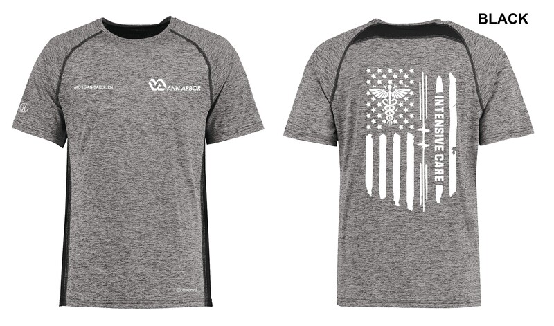 Unisex Electrify Coolcore Tee  - Black/Red/Grey/Royal/White/Navy