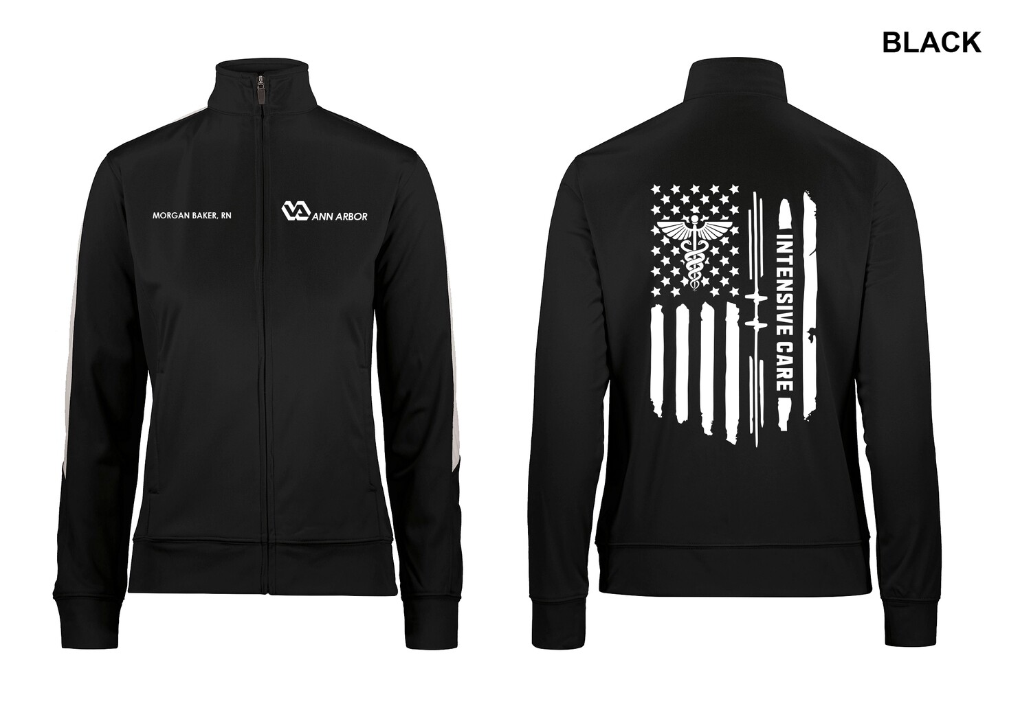 Women's Medalist Jacket - Black, Red, Dk Grey, Royal, Navy