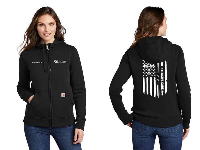 Carhartt Women’s Clarksburg Full-Zip Hoodie- Black, Navy, Grey