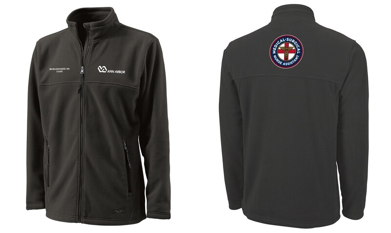 Men's Boundary Fleece Jacket (CIRCLE LOGO) Only Available In Embroidery- Navy/Grey/Black Men's Boundary Fleece Jacket (CIRCLE LOGO) Only Available In Embroidery- Navy/Grey/Black