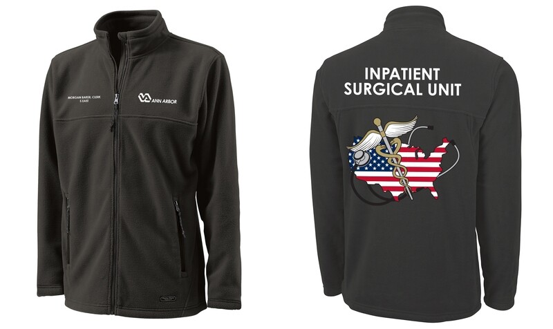 Men's Boundary Fleece Jacket (STATE LOGO) Only Available In Embroidery- Navy/Grey/Black Men's Boundary Fleece Jacket (STATE LOGO) Only Available In Embroidery- Navy/Grey/Black