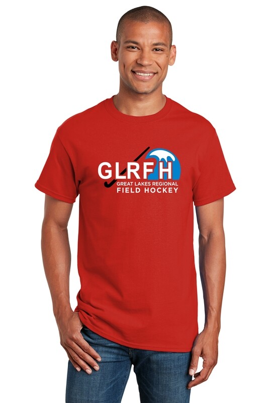 Adult Cotton T-Shirt: Black/Red/Royal/Athletic Grey/ White