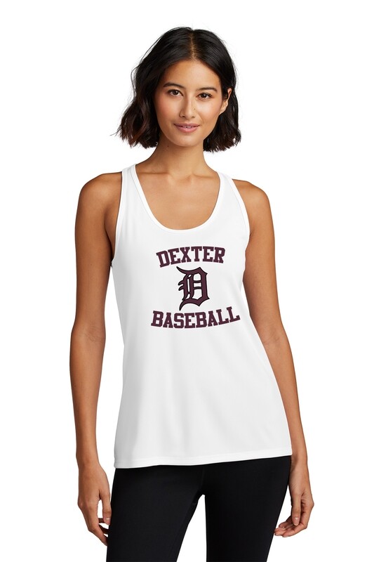 Port & Company Ladies Performance Tank- Black, White