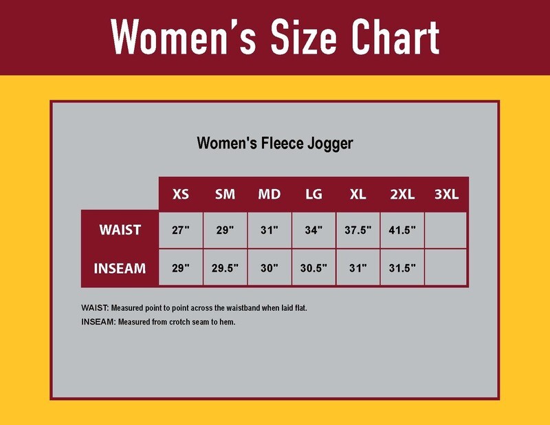 Holloway 60/40 Ladies' Fleece Joggers: Black