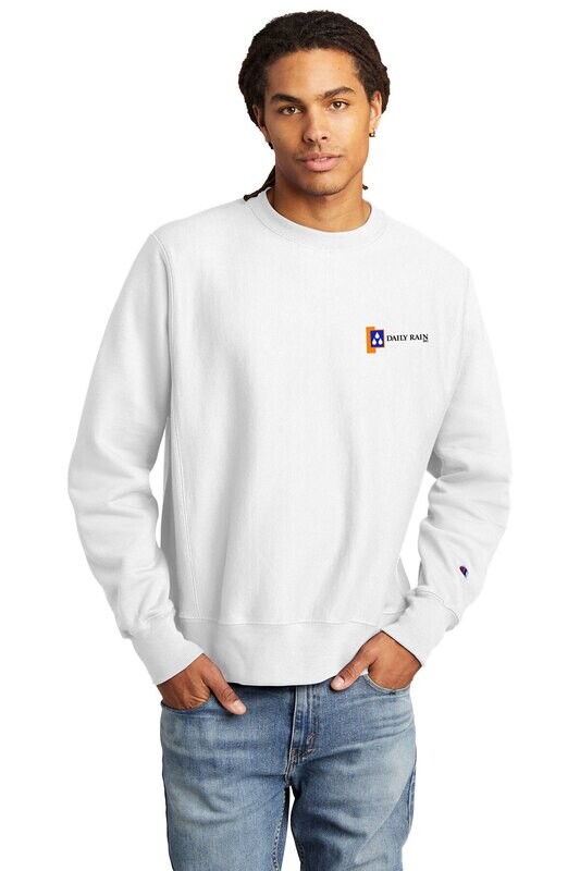 Champion Reverse Weave Crew Neck Sweatshirt - Dark Grey, White, Grey, Royal
