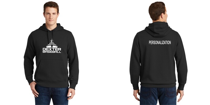 Sport-Tek Pullover Hooded Sweatshirt-Black/Grey